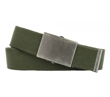 Riem 4 cm breed 120 cm groen