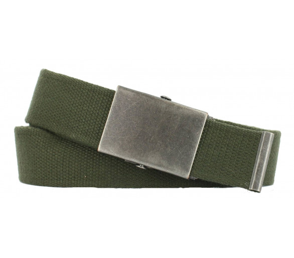 Ceintures à boucle réglables vertes