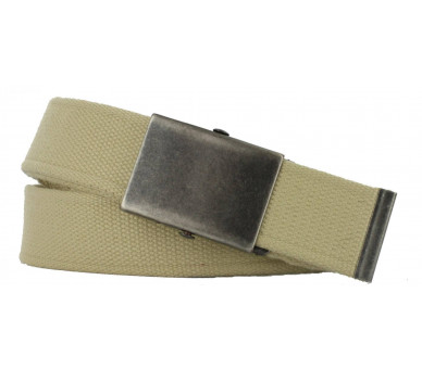Riem 4 cm breed 120 cm zand