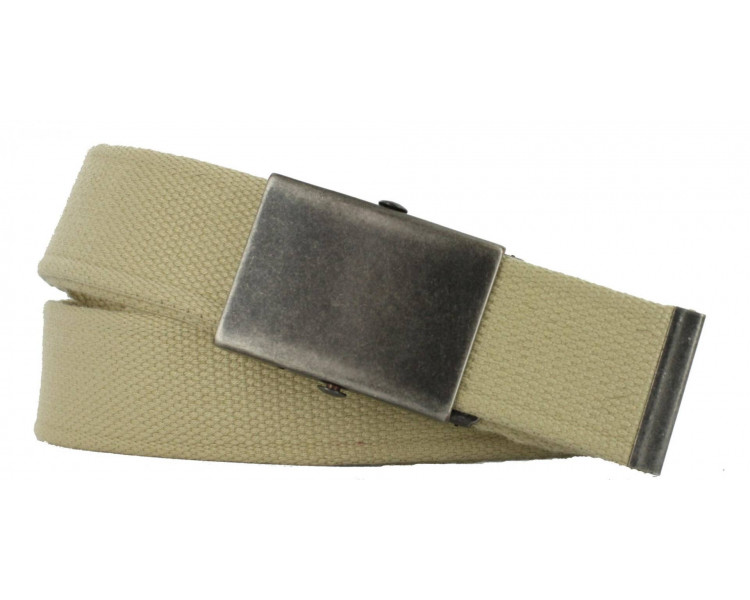 Riem 4 cm breed 120 cm zand