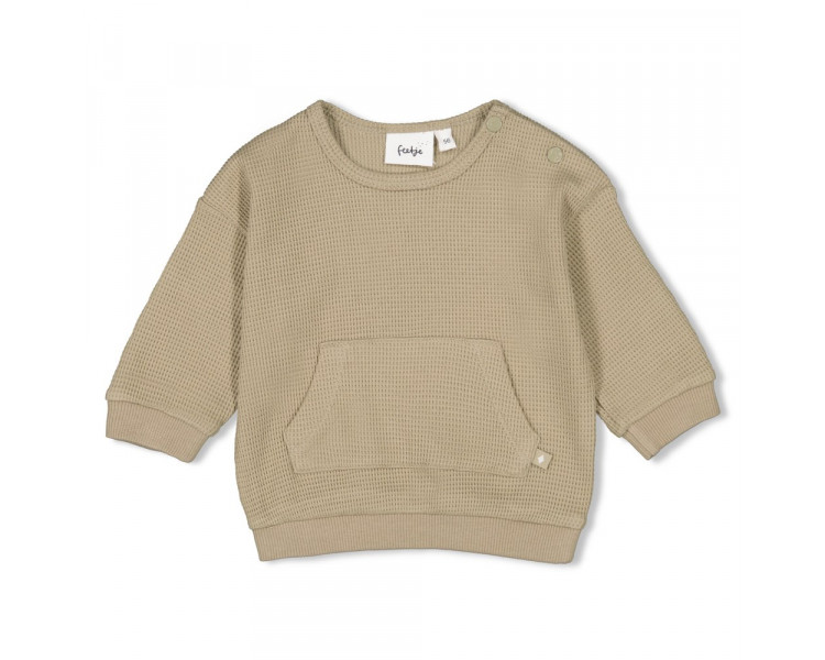 FEETJE : Sweater - Cool Family Green