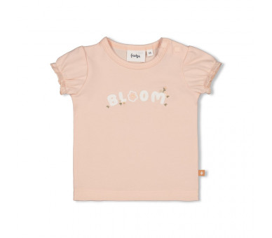 FEETJE : T-shirt - Bloom With Love Pink