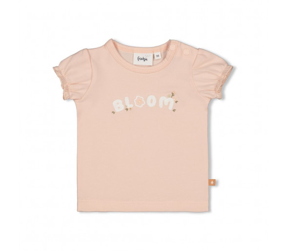 FEETJE : T-shirt - Bloom With Love Pink