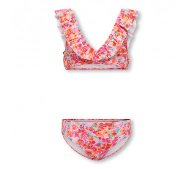 KIDS ONLY : BADKLEDI AOP:Vibrant Flowers