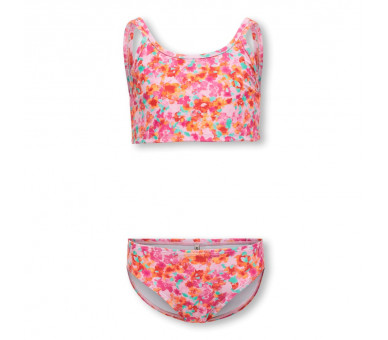 KIDS ONLY : BADKLEDI AOP:Vibrant Flowers