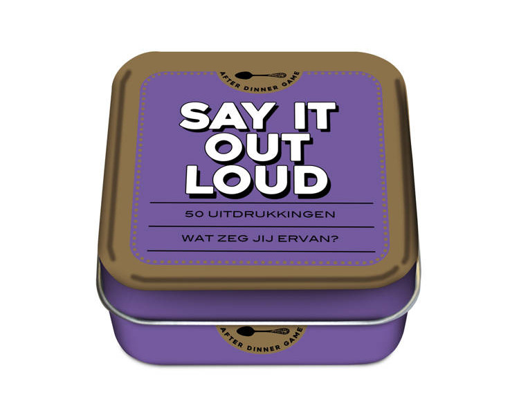 After dinner games - Say it out loud