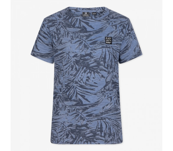 INDIAN BLUE : T-Shirt leaves
