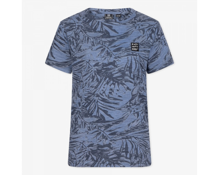 INDIAN BLUE : T-Shirt leaves