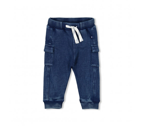 FEETJE : Trousers - Protect Our Reefs Indigo