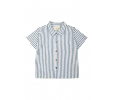 THE NEW : T SHIRT KM Blue Fog