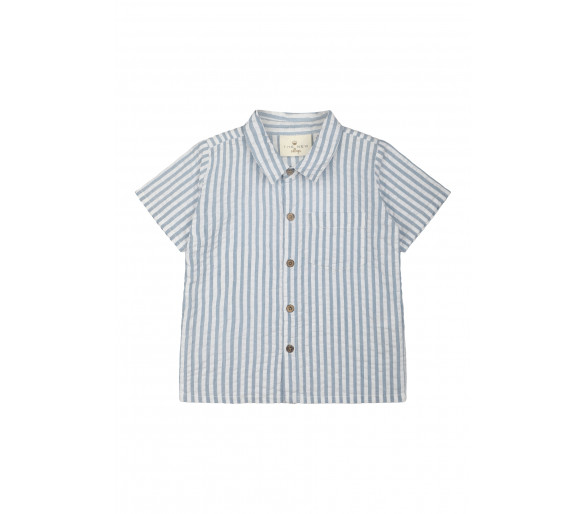 THE NEW : T SHIRT KM Blue Fog