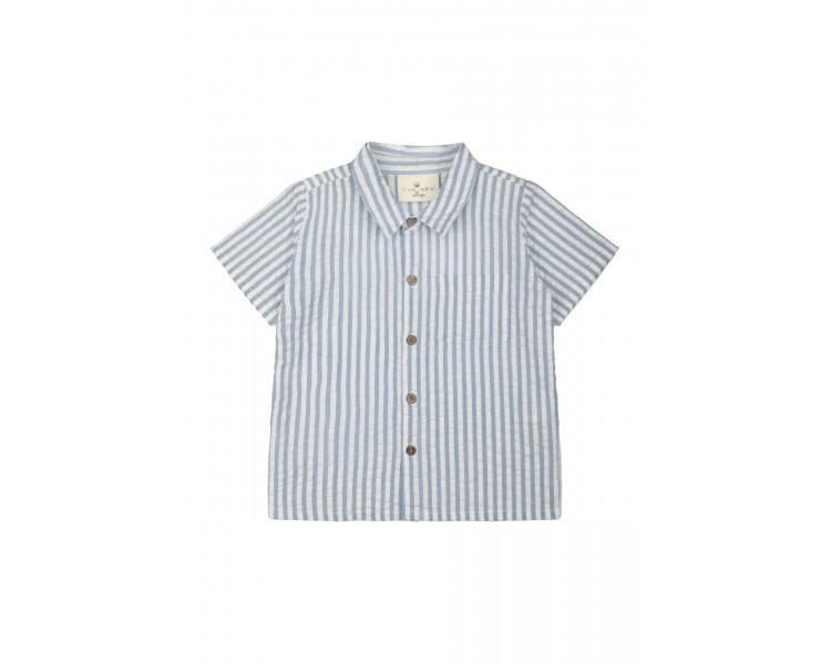 THE NEW : T SHIRT KM Blue Fog