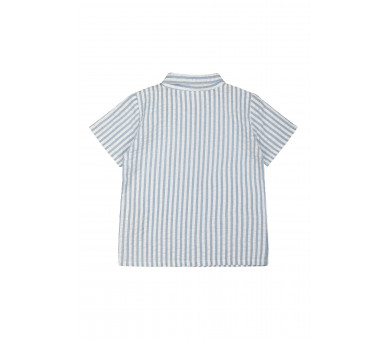 THE NEW : T SHIRT KM Blue Fog