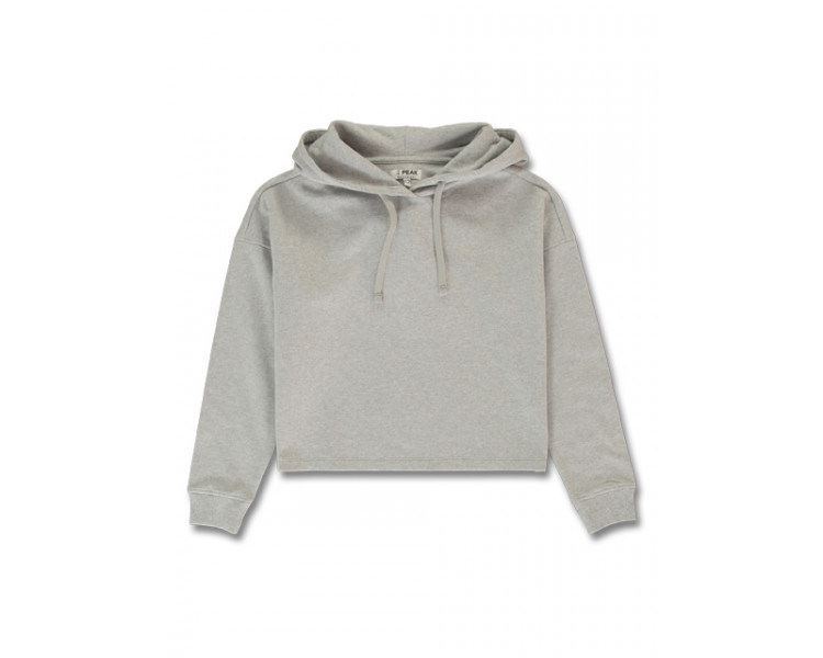 LEMON BERET : Korte effen hoodie LGREY LEMON BERET : Korte effen hoodie LGREY