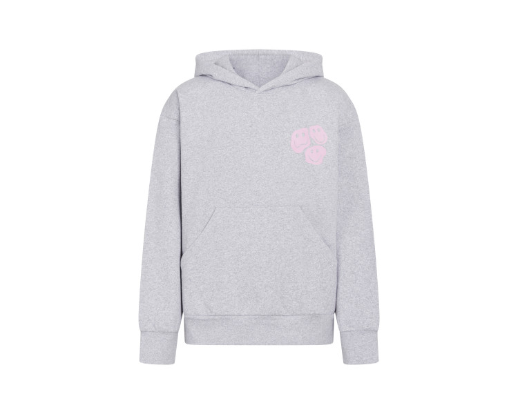 GRUNT : GROTE MAAT Hoodie met print voor en achter