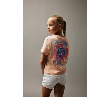 NAME IT : Leuke t-shirt met print voor en achteraan