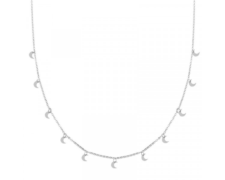 NECKLACE A LOT OF HEARTS - ADULT - SILVER