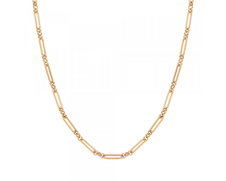 NECKLACE BASIC ROUNDS AND BARS - ADULT - GOLD