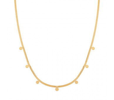 NECKLACE BIG COINS - ADULT - GOLD