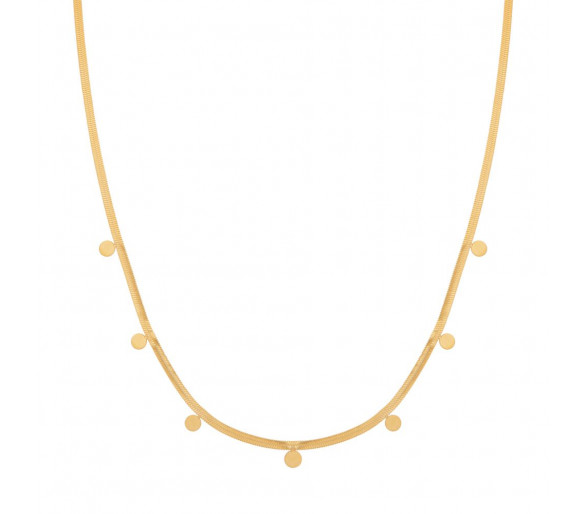 Collier grandes pièces de monnaie