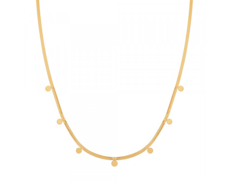 NECKLACE BIG COINS - ADULT - GOLD