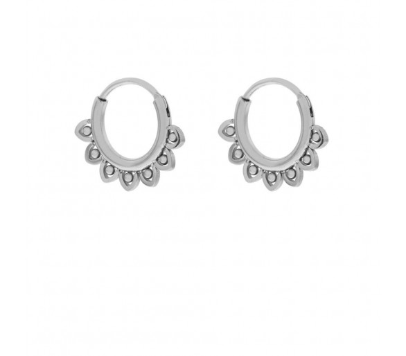 Boucles d'oreilles baroques