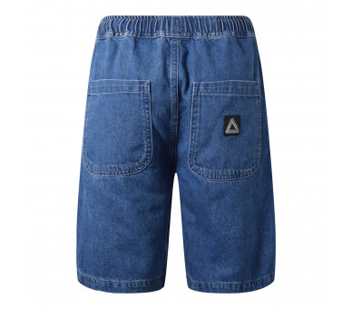 HOUND : Denim joggershort met steekzakken