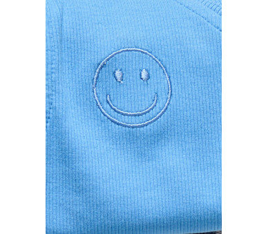 KIDS ONLY : Leuke off shoulder topje met smiley