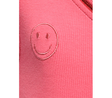 KIDS ONLY : Leuke off shoulder topje met smiley