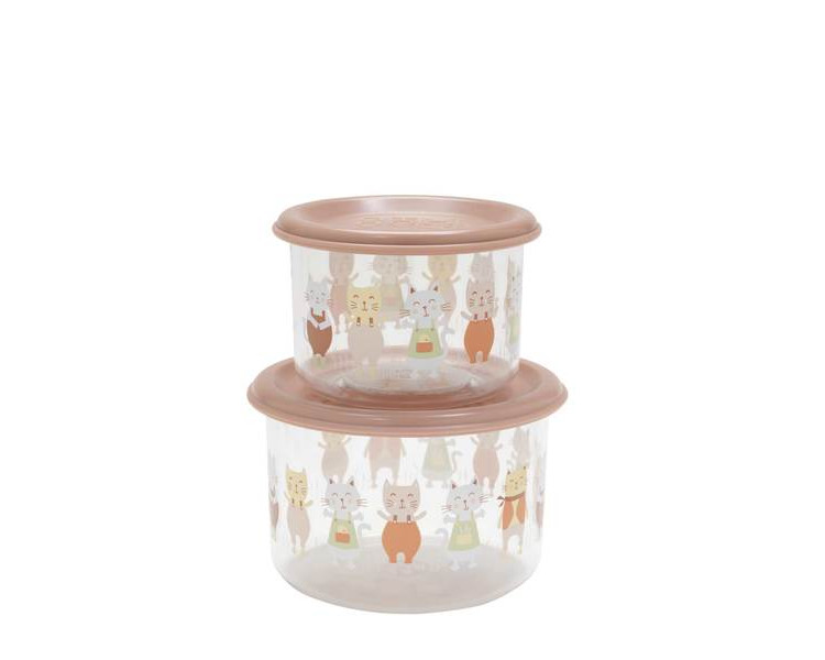 Good Lunch® snack containers (set of 2) Prairie Kitty