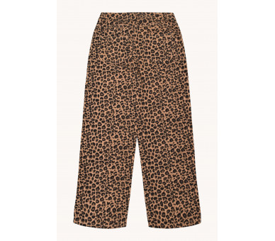 HOUND : Denim broek met stretch, wijde pijpen