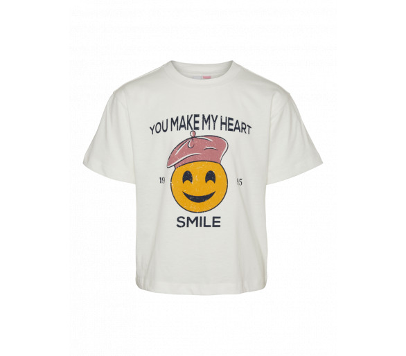 VERO MODA GIRL : Super leuk smiley t-shirt