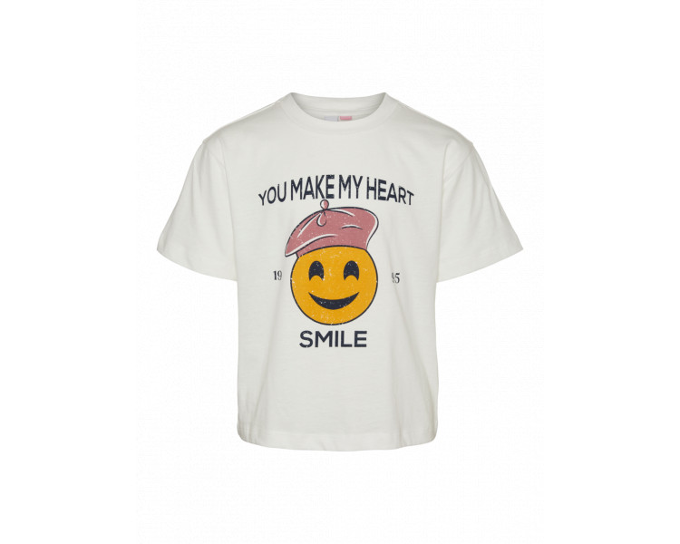 VERO MODA GIRL : Super leuk smiley t-shirt