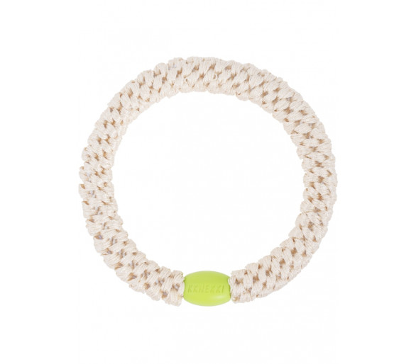 Kknekki : Ivory green bead
