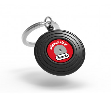 VINYL RECORD KEYRING