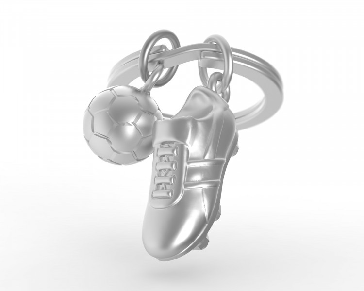 SOCCER SHOE KEYRING