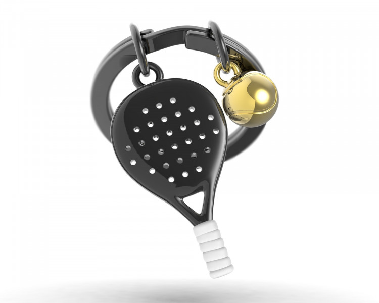 PADEL RACKET KEYRING