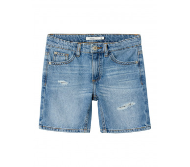 NAME IT : Leuke jeansshort damaged