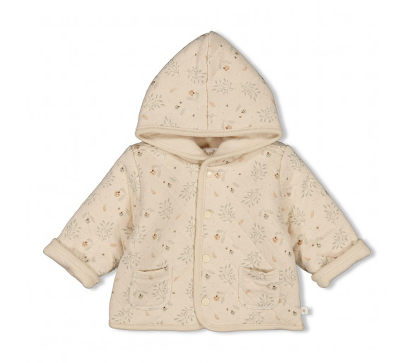 FEETJE : Reversible jacket with hood AOP - Autumn