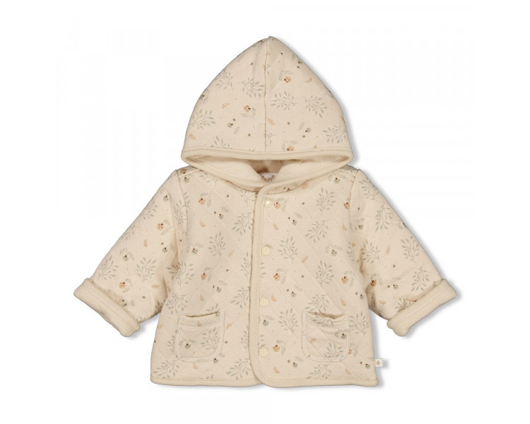 FEETJE : Reversible jacket with hood AOP - Autumn