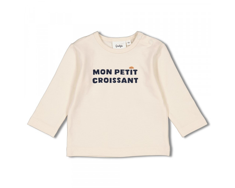 FEETJE : Longsleeve - Club Croissant Offwhite