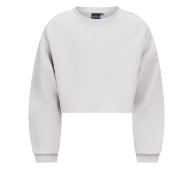 RETOUR : Korte effen sweater