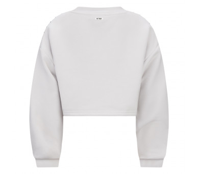 RETOUR : Korte effen sweater