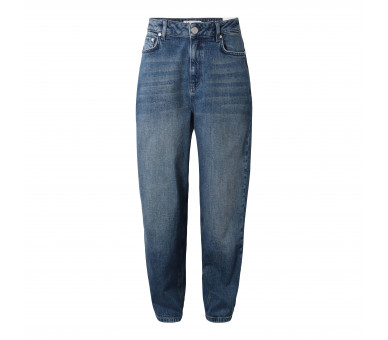 HOUND : Denim jeans met stretch, wijde pijpen