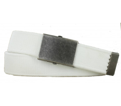 Riem 4 cm breed 120 cm white