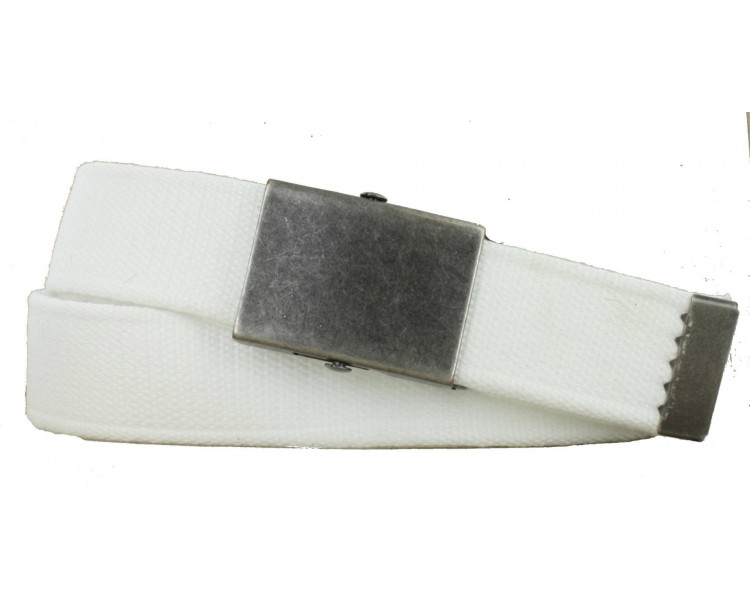 Riem 4 cm breed 120 cm white