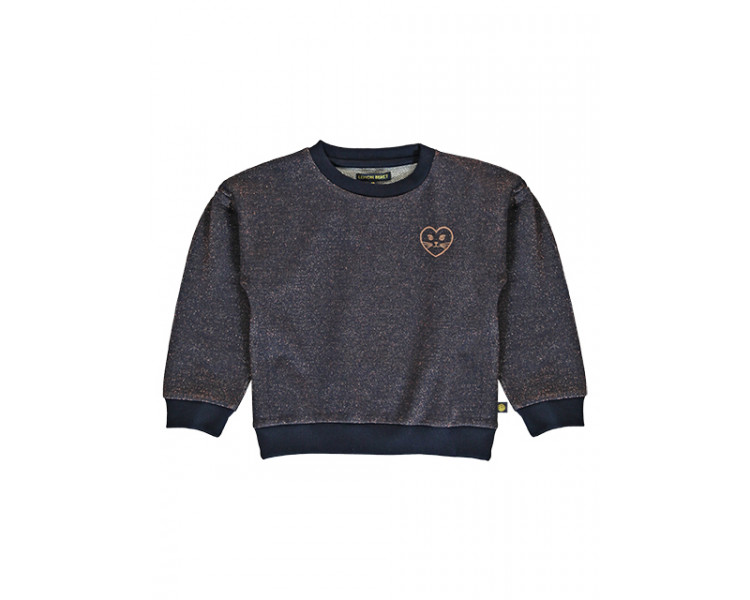 LEMON BERET : Pull avec lurex doré