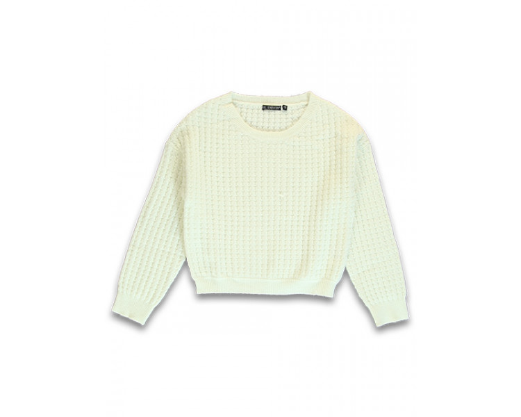 LEMON BERET : Gebreide pull met struktuur LEMON BERET : Gebreide pull met struktuur