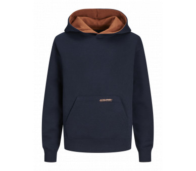 JACK & JONES : Hoodie met kangoeroezak