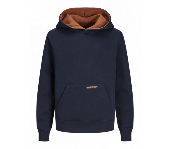 JACK & JONES : Sweat à capuche avec poche kangourou